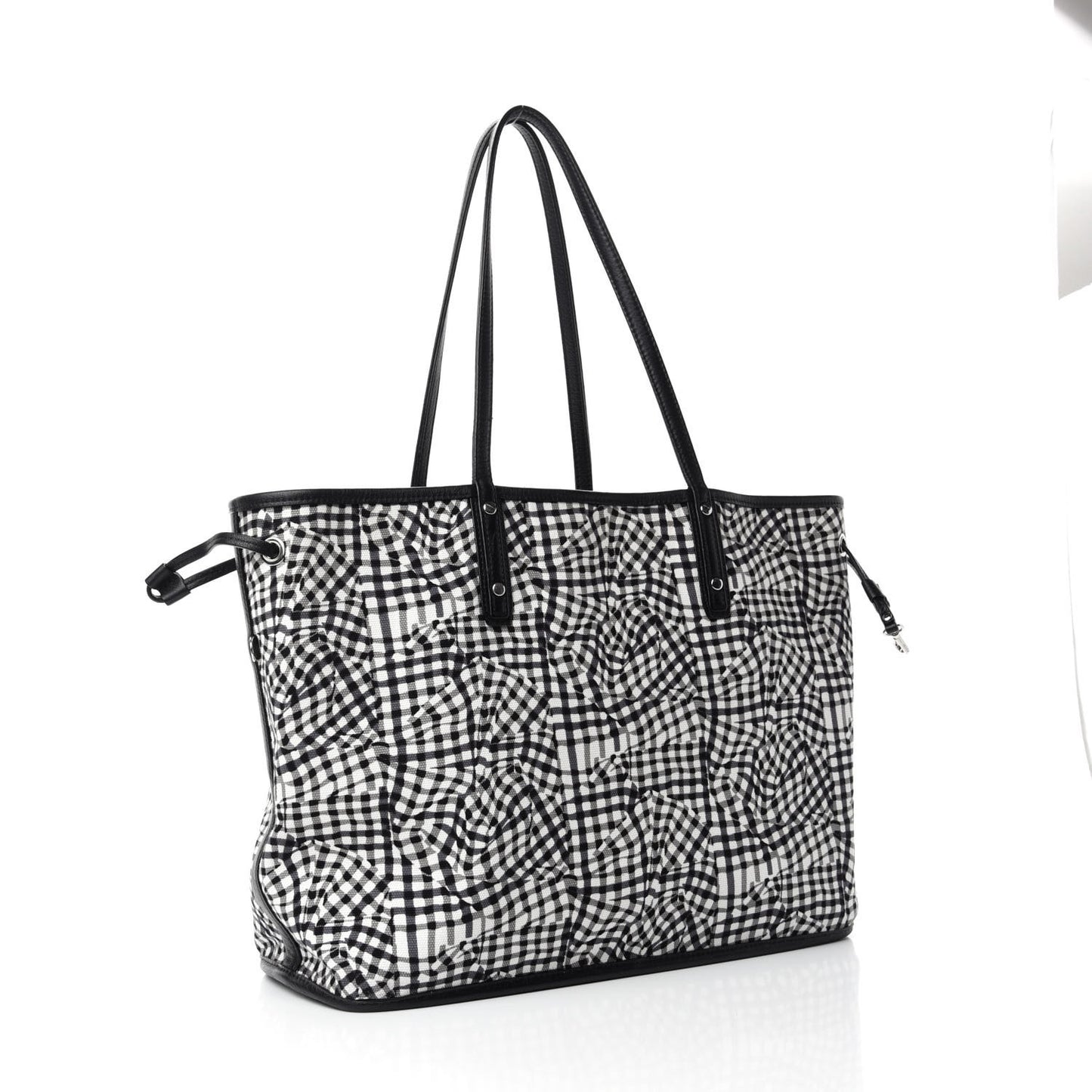 Visetos Medium Project Reversible Shopper Tote Black