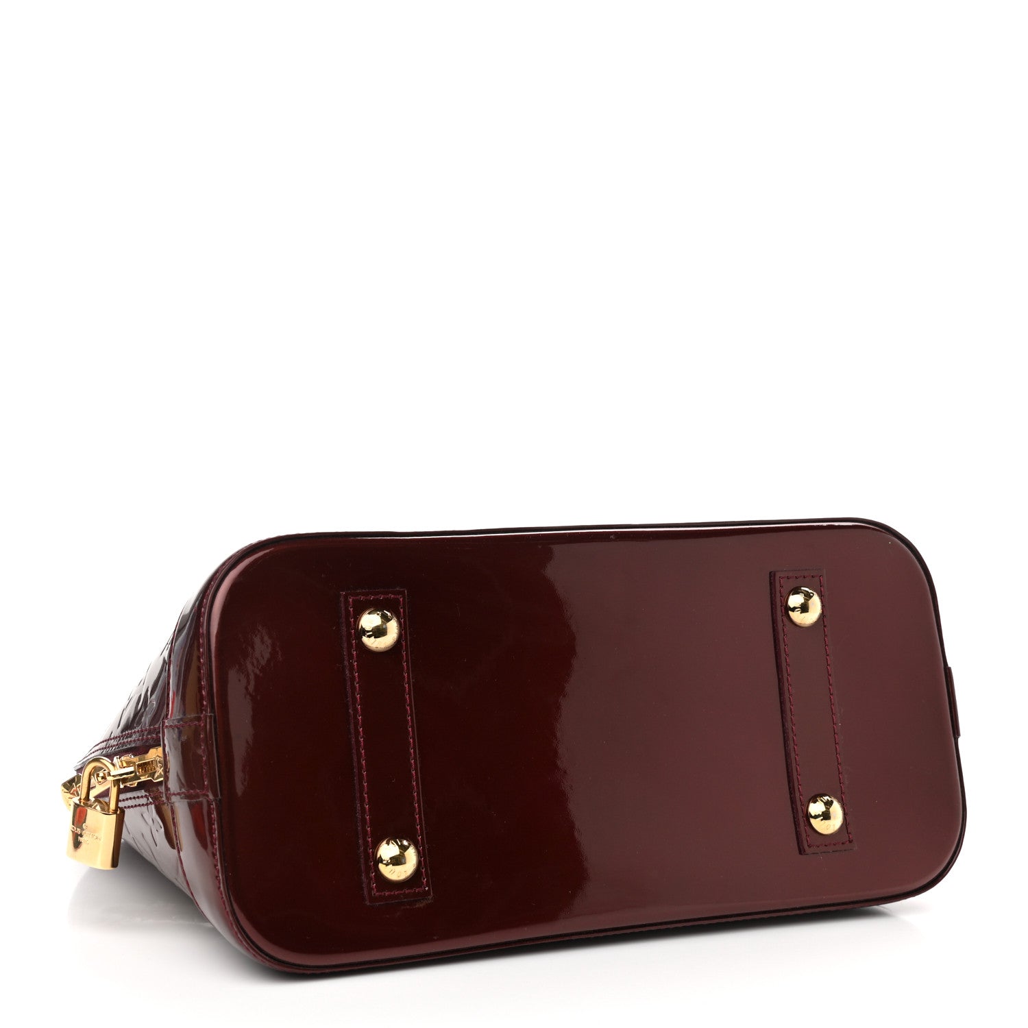 Louis Vuitton Vernis Alma PM Rouge Fauviste 4 of 9