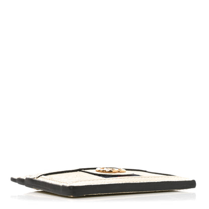 Gucci Textured Calfskin Web Ophidia Card Holder Mystic White 4 of 7
