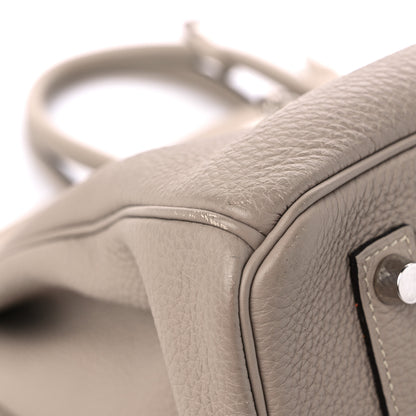 Hermes Togo Birkin 35 Gris Tourterelle 8 of 17