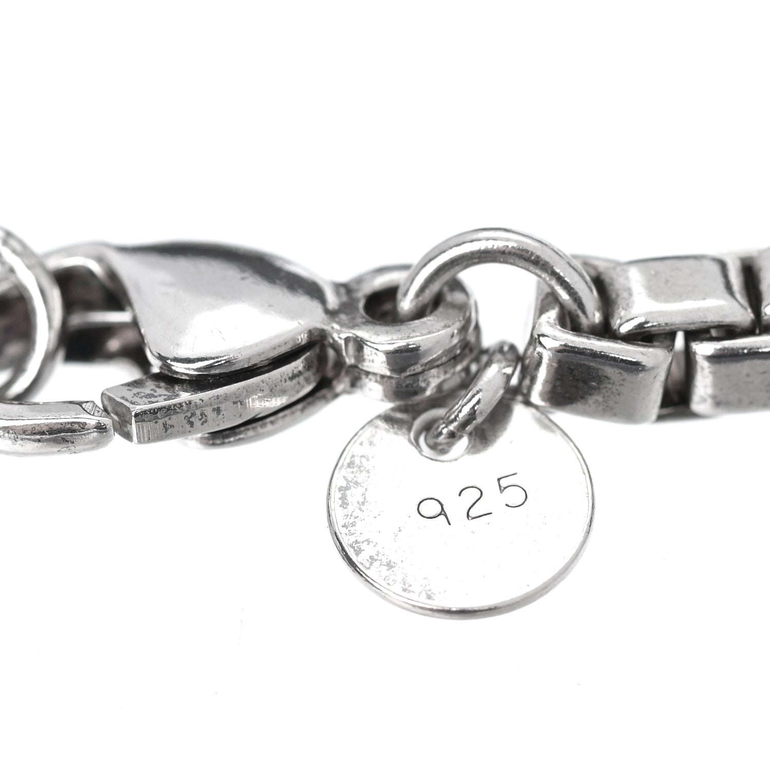 Tiffany Sterling Silver 4mm Venetian Link Bracelet 4 of 4