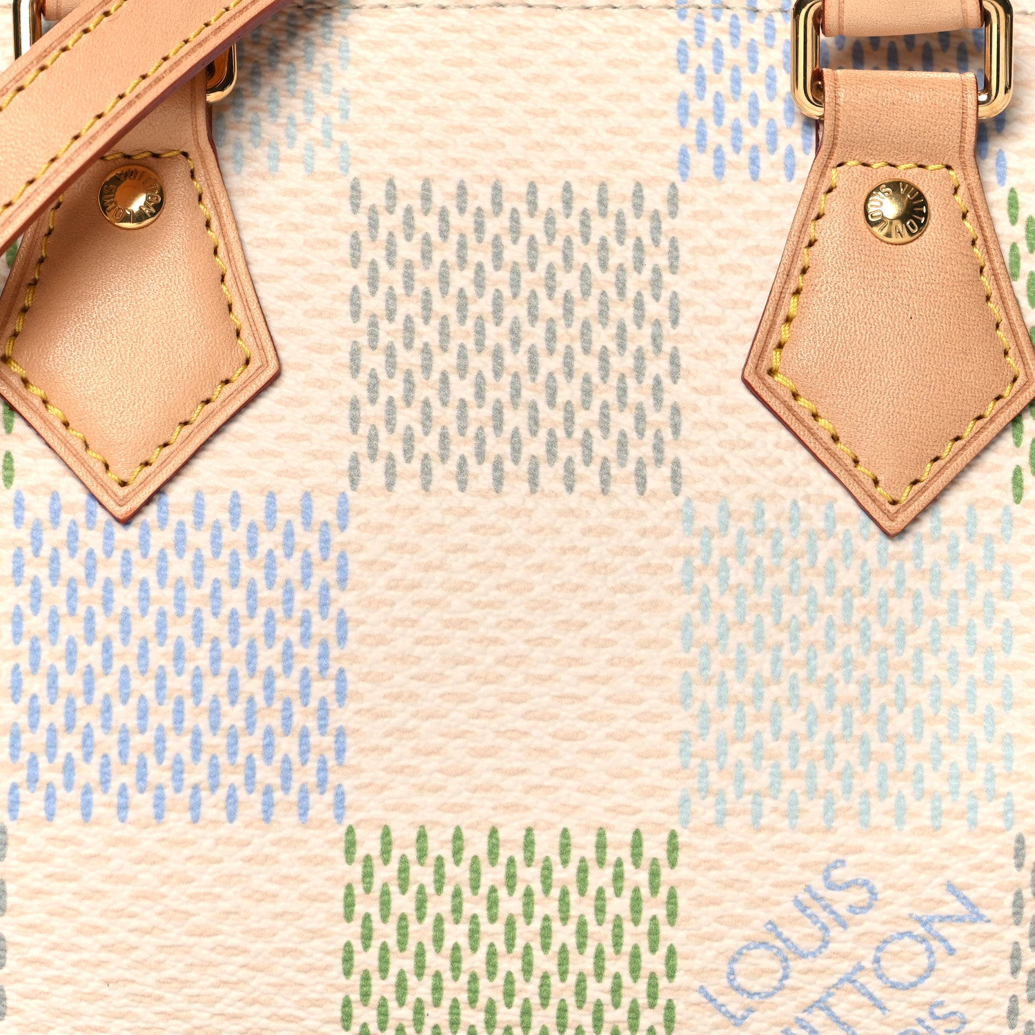 Louis Vuitton Damier Giant Speedy Bandouliere 20 Pistachio 7 of 10