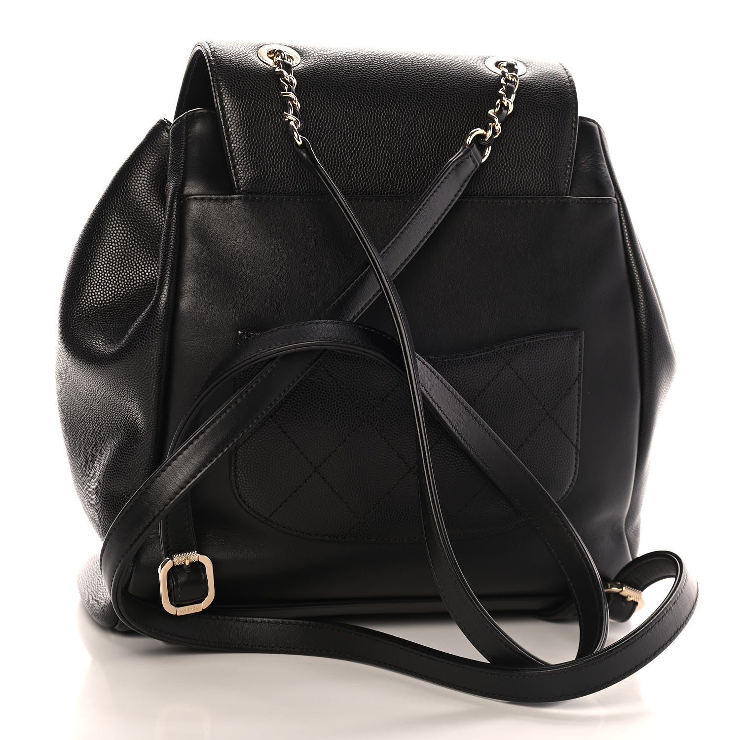 Chanel Caviar Quilted Business Affinity Backpack Black 3 of 9