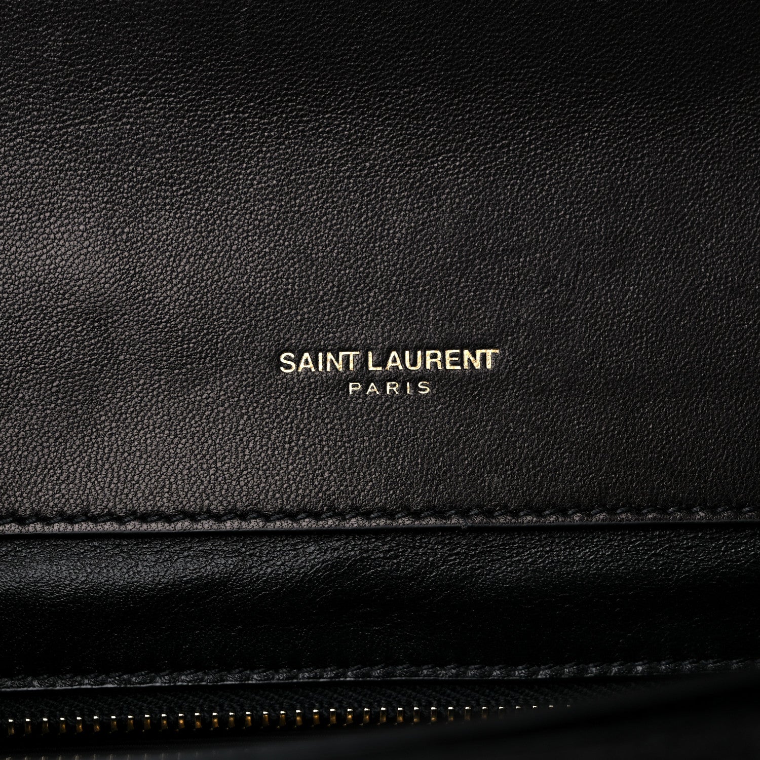 Saint Laurent Lambskin Quilted Mini Gaby Satchel Black 6 of 14