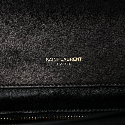 Saint Laurent Lambskin Quilted Mini Gaby Satchel Black 6 of 14