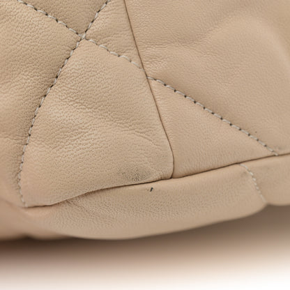 Chanel Lambskin Quilted Medium Chanel 19 Flap Beige 11 of 13