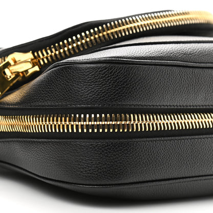 Tom Ford Grained Calfskin Medium Jennifer Crossbody Bag Black 8 of 9