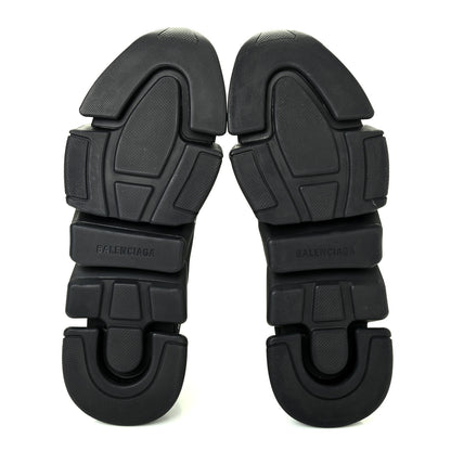 Balenciaga Technical 3D Recycled Knit Allover Logo Mens Speed 2.0 Sneakers 44 Monocolor Black White 5 of 7
