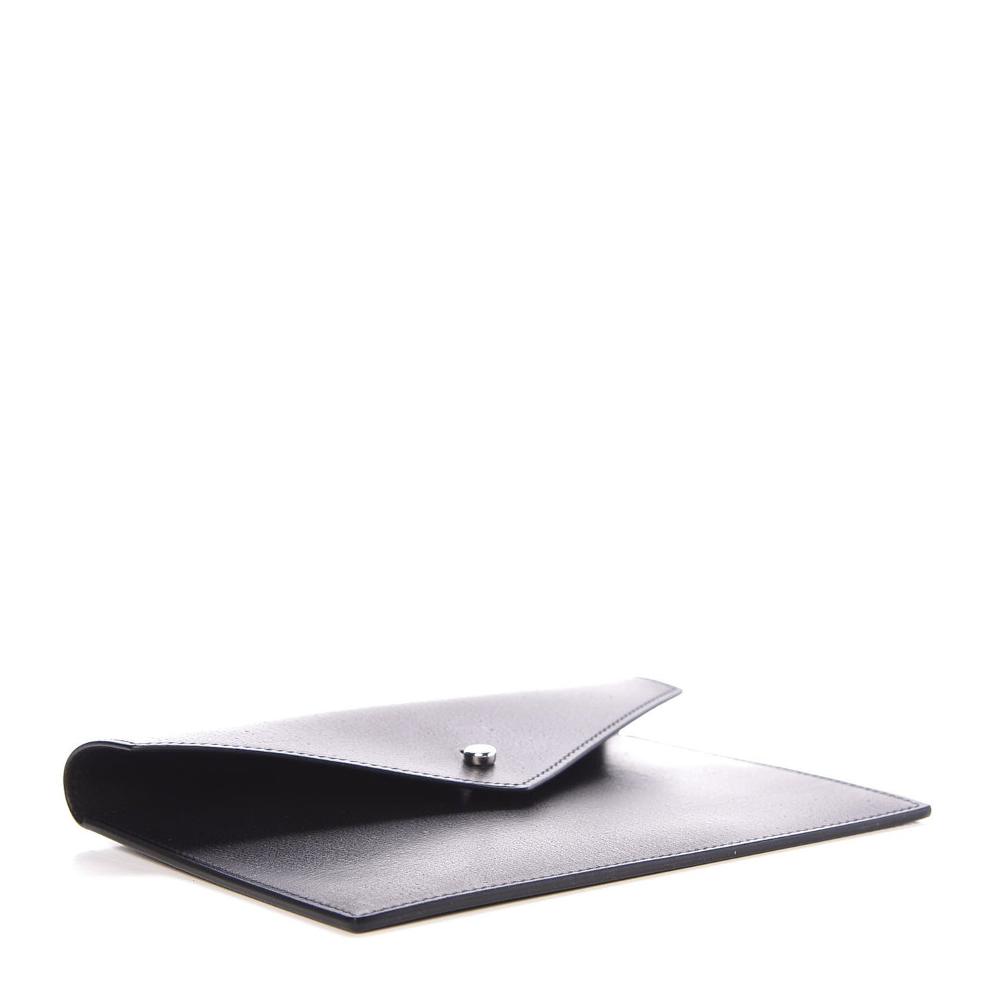 Calfskin Passport Holder Black