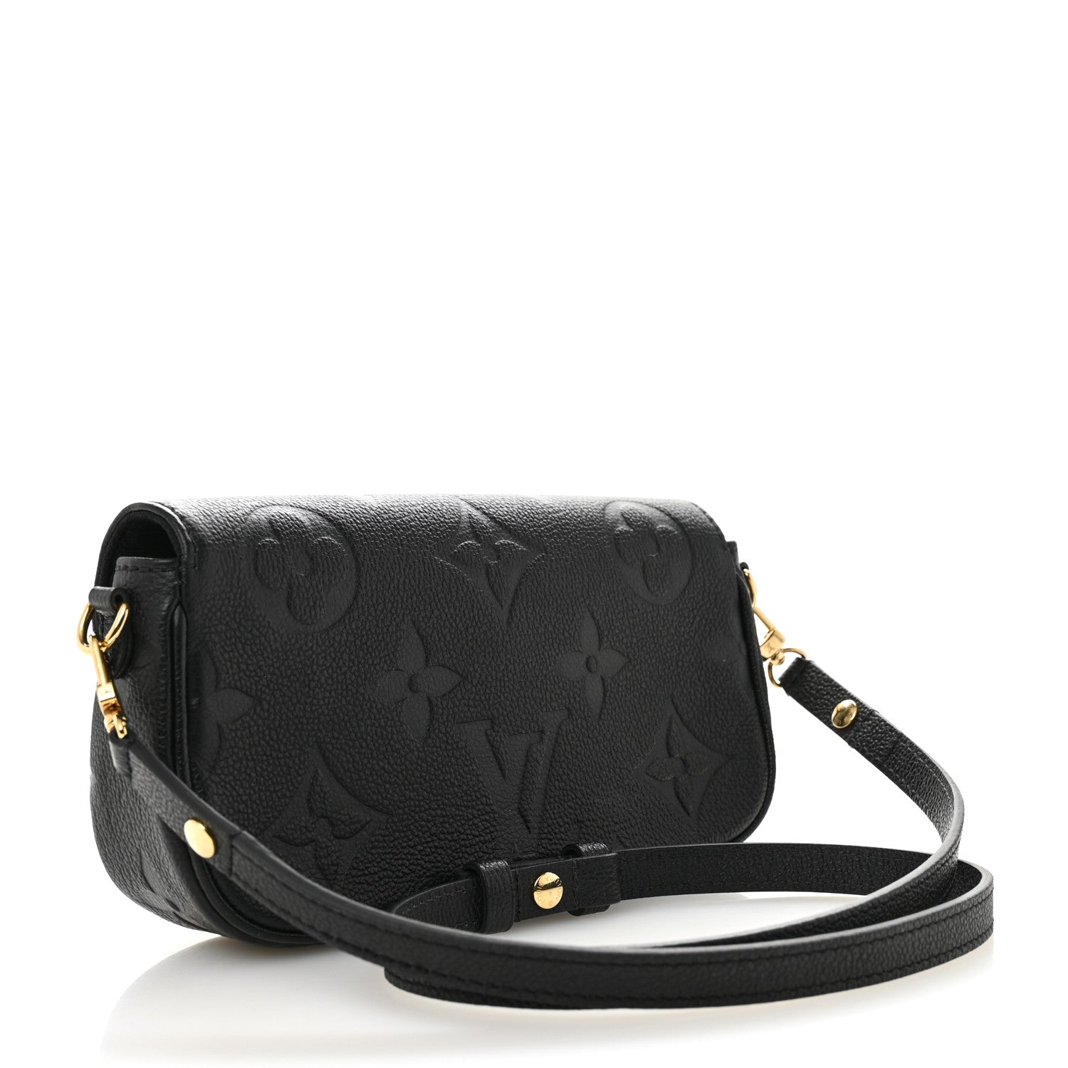 Louis Vuitton Empreinte Monogram Giant Ivy Wallet On Chain Black 3 of 14