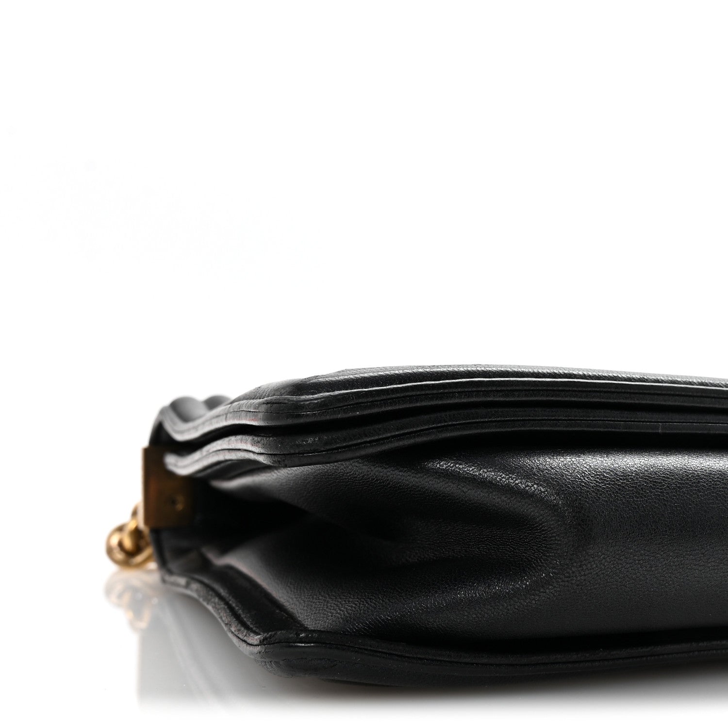 Chanel Lambskin Quilted New Medium Boy Flap Black 9 of 10