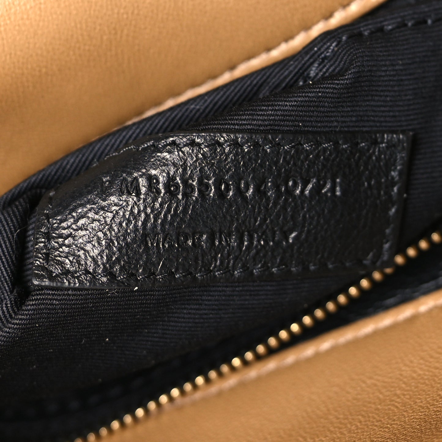 Shearling Lambskin Quilted Sade Puffer Envelope Clutch Brown