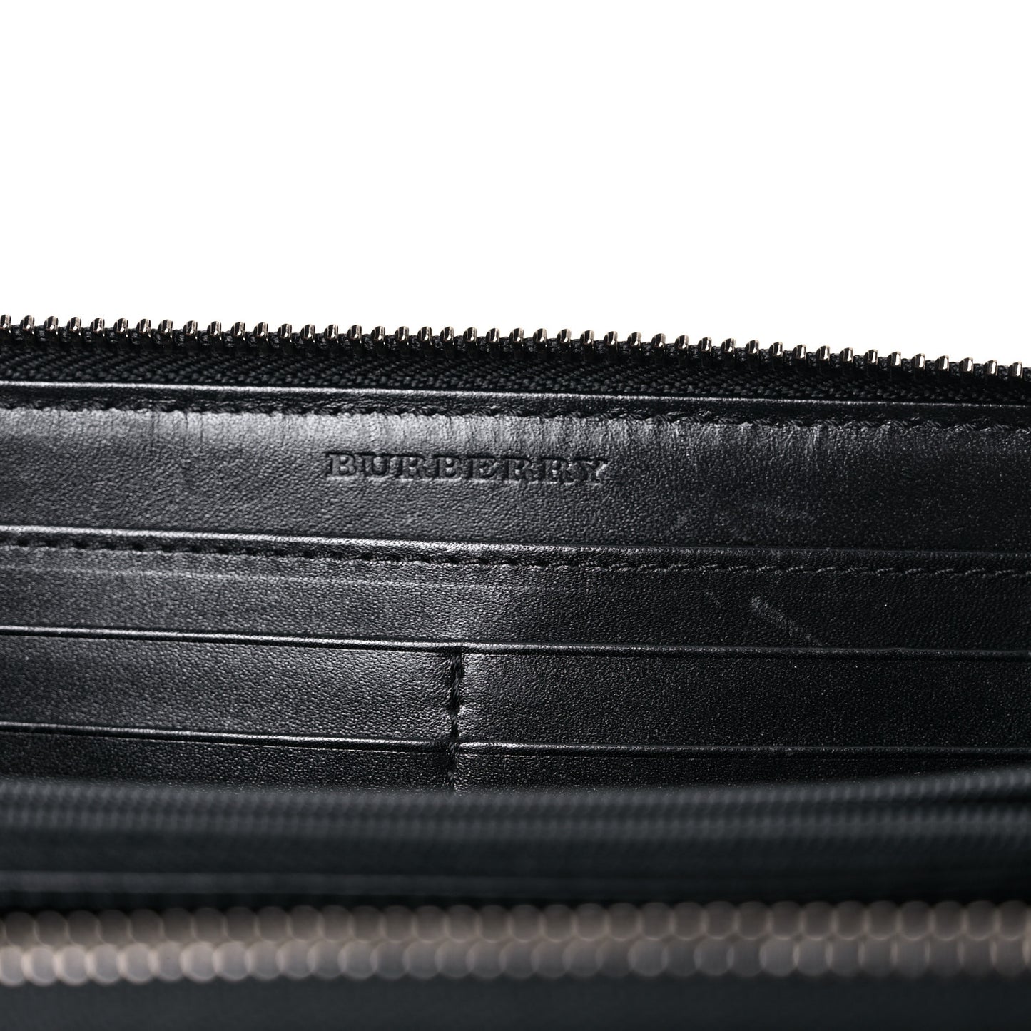 Beat Check Large Ziggy Zip Around Wallet Black