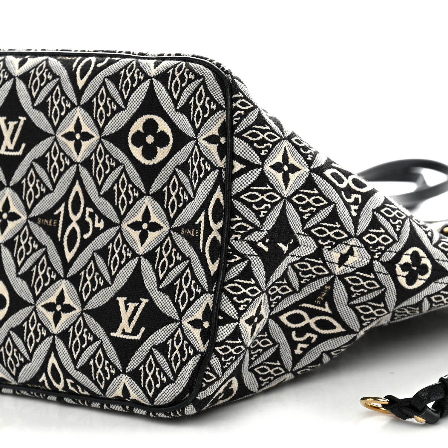 Louis Vuitton Jacquard Since 1854 Neverfull MM Grey 8 of 8