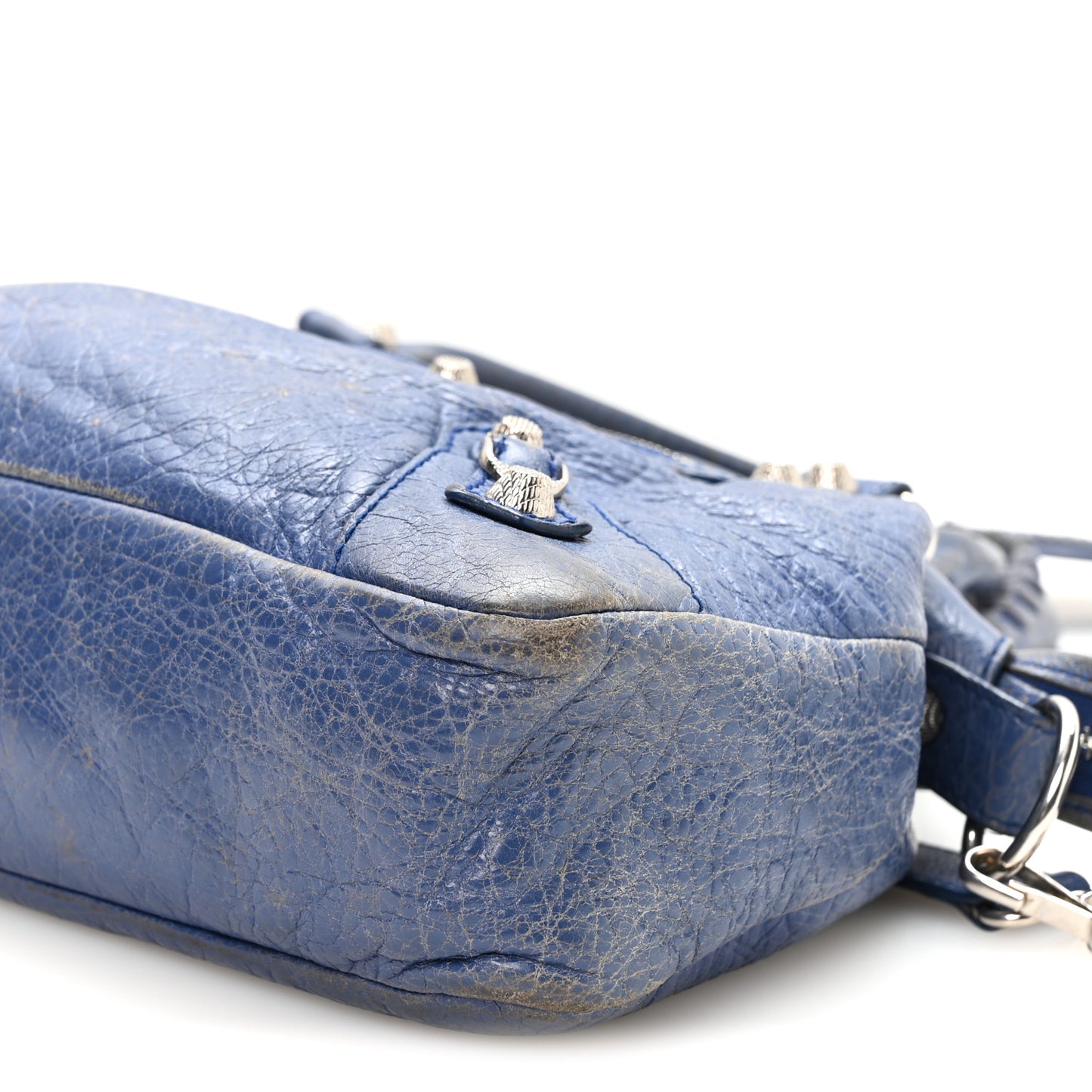 Agneau Giant 12 Silver Hardware Town Bleu Glacier