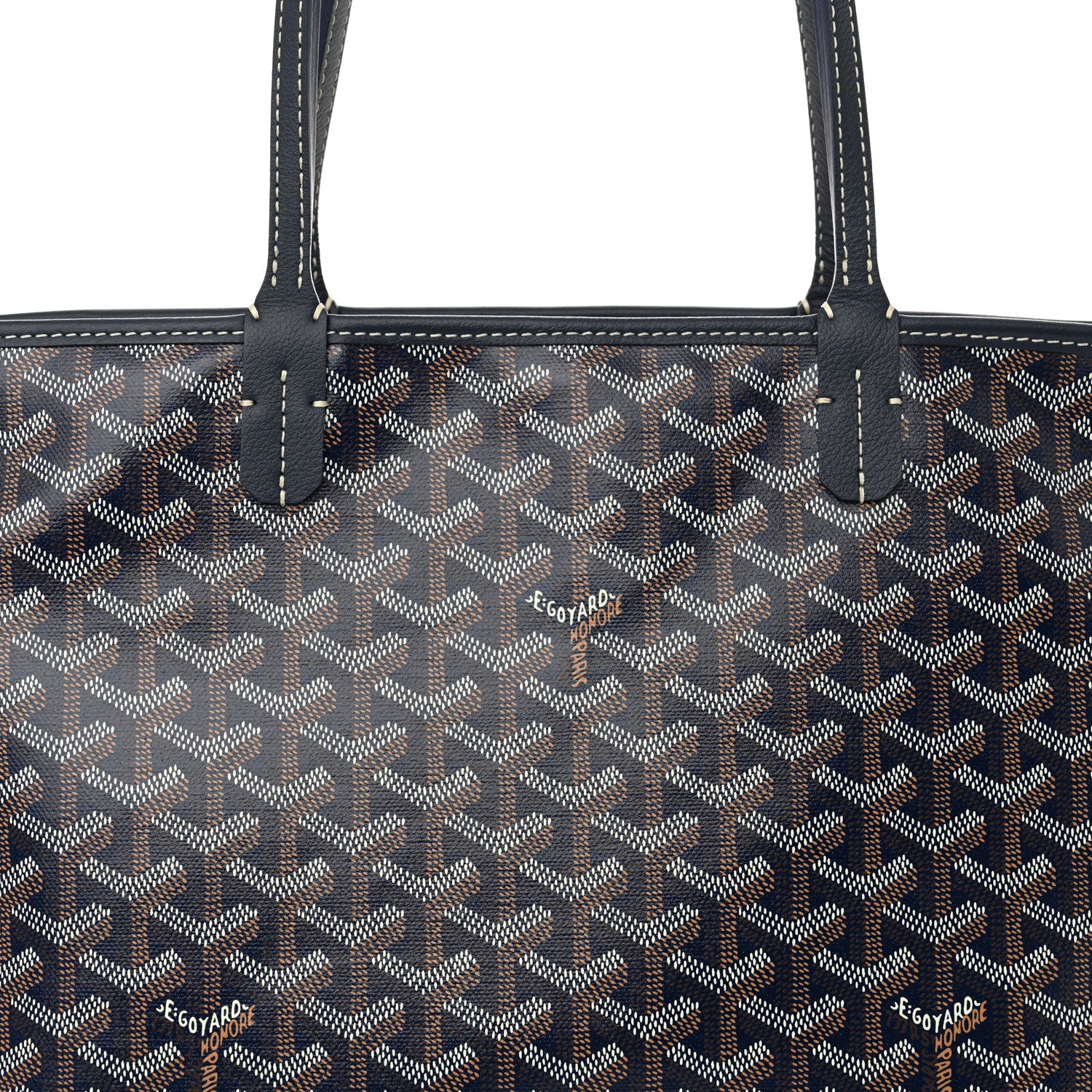 Goyard Goyardine Artois PM Navy 8 of 11
