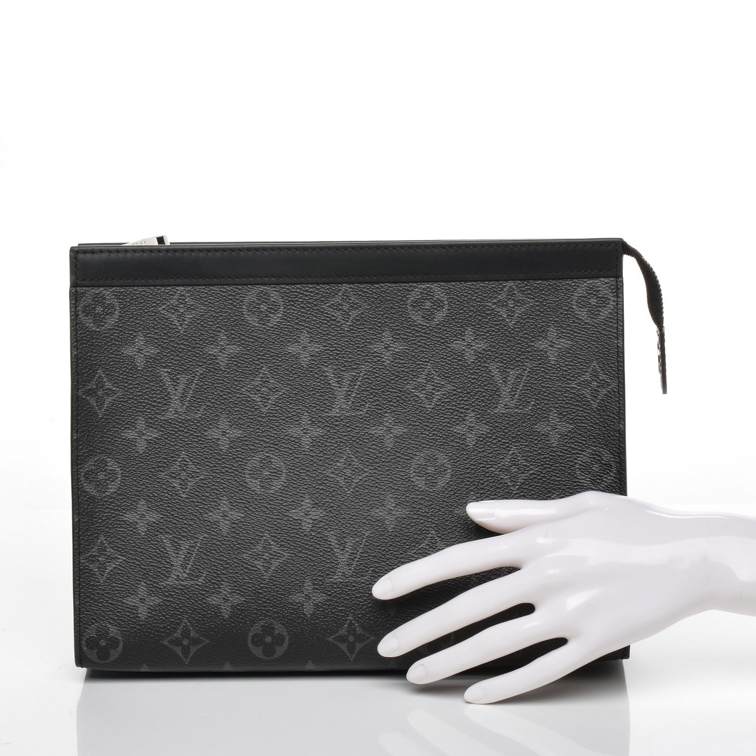 Louis Vuitton Monogram Eclipse Pochette Voyage MM 2 of 6
