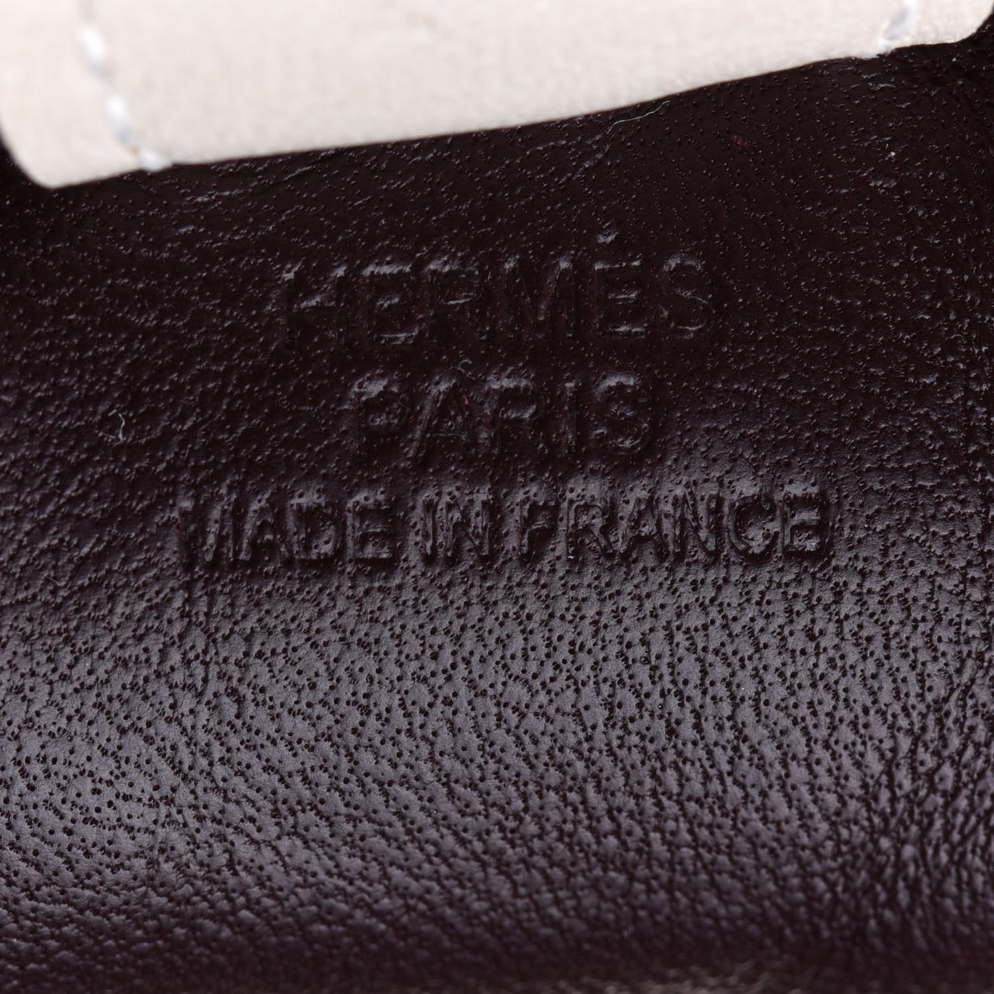 Milo Lambskin Grigri Rodeo Horse Bag Charm PM Rouge Sellier Craie Violet