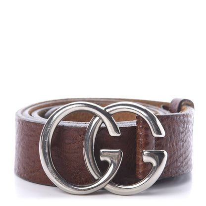 Gucci Calfskin Double G Belt 95 38 Dark Brown 1 of 5
