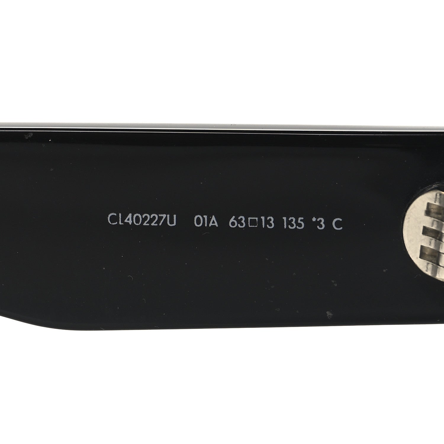 Celine Acetate Triomphe Sunglasses CL40227U Black 6 of 7