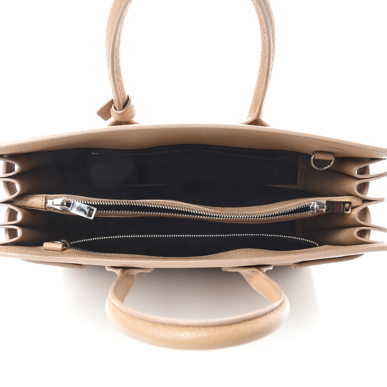 Saint Laurent Grained Calfskin Small Sac De Jour Nude Powder 5 of 14