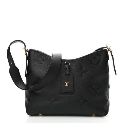 Louis Vuitton Empreinte Carryall PM Black 3 of 10