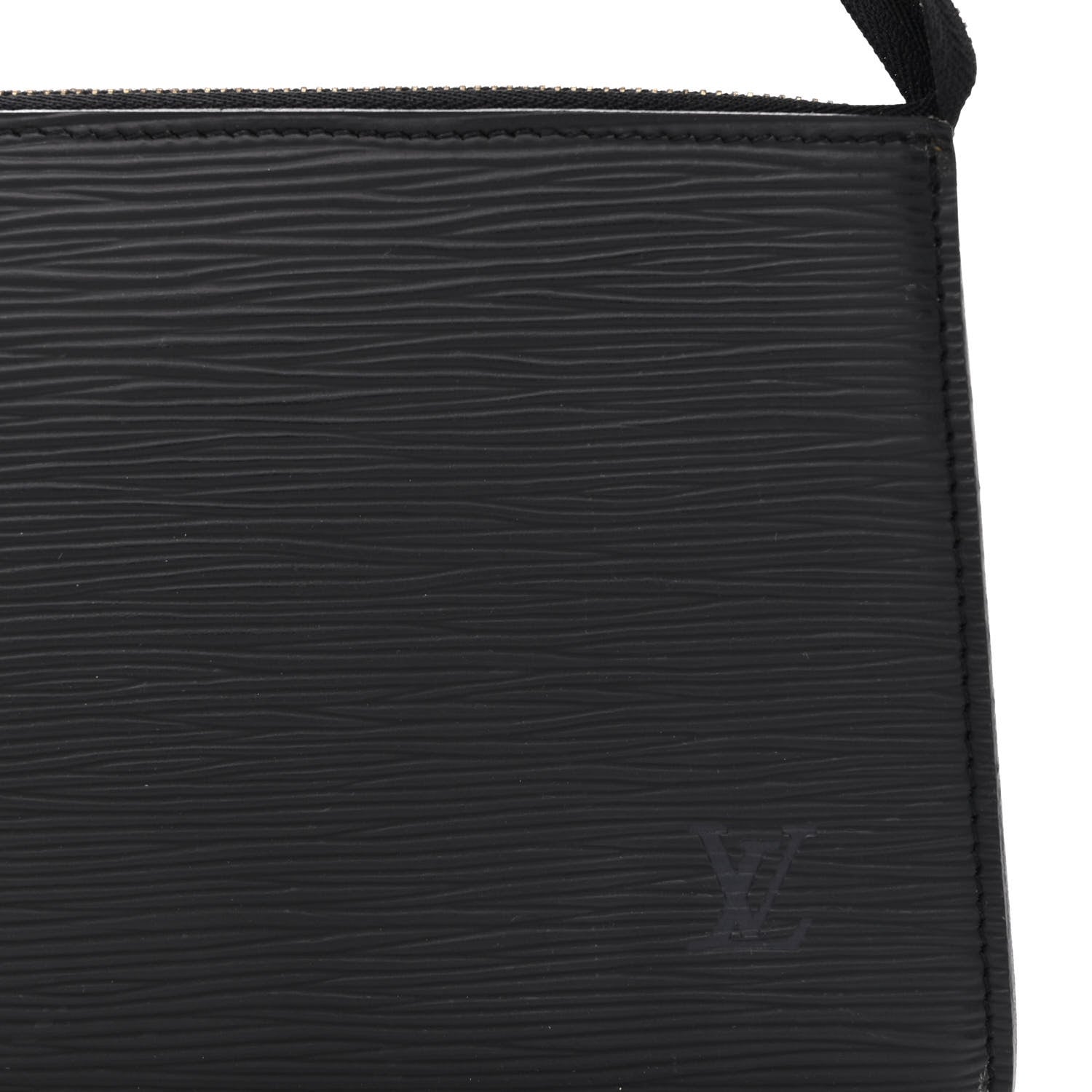 Louis Vuitton Epi Pochette Accessories 24 Black 8 of 11