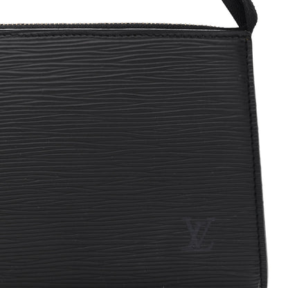 Louis Vuitton Epi Pochette Accessories 24 Black 8 of 11