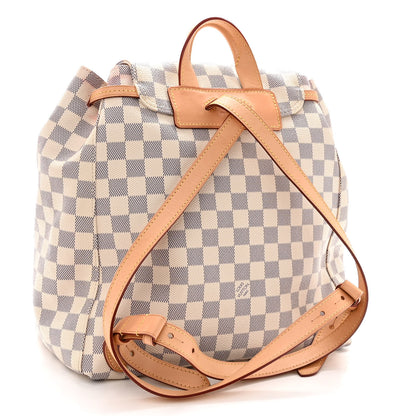 Louis Vuitton Damier Azur Sperone Backpack 3 of 11