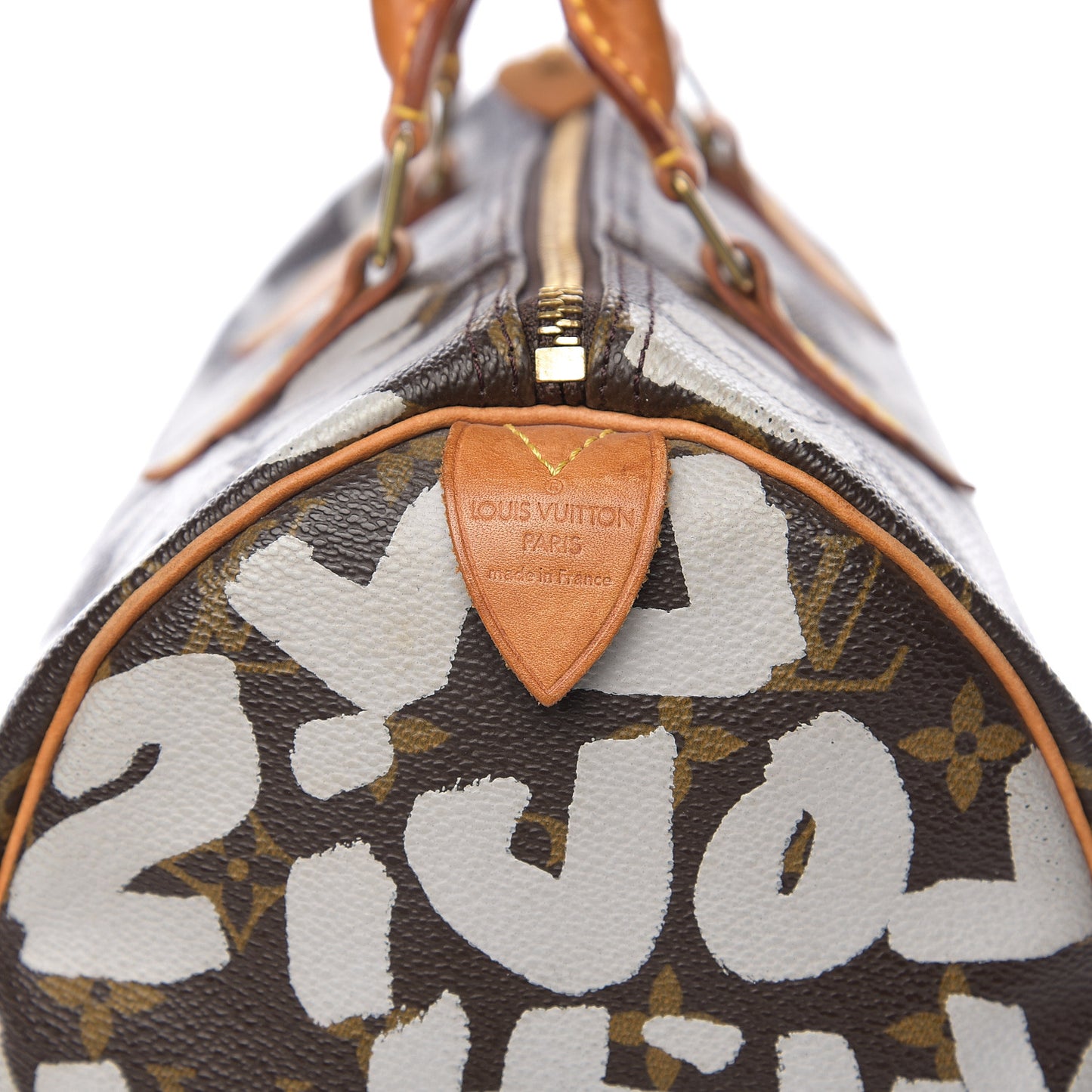 Monogram Graffiti Speedy 30 Silver