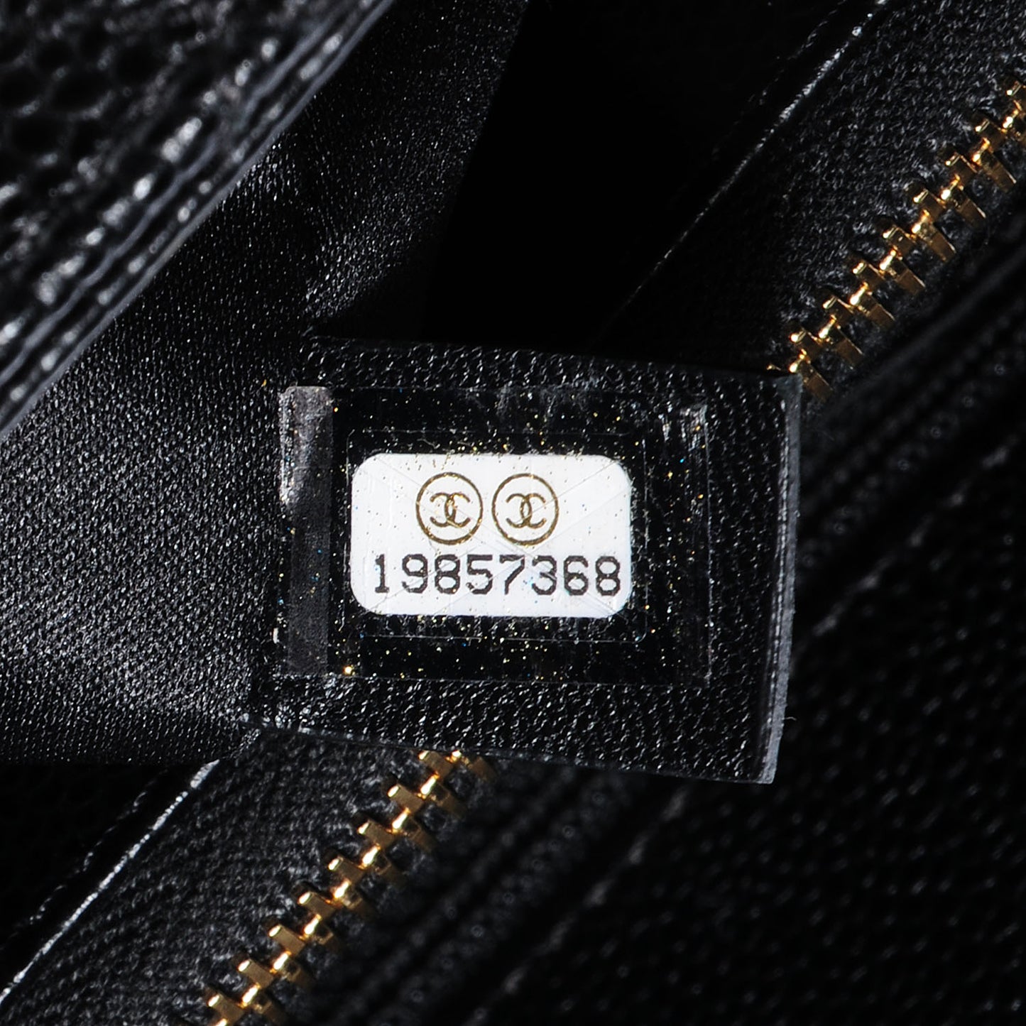 Caviar Grand Shopping Tote GST Black