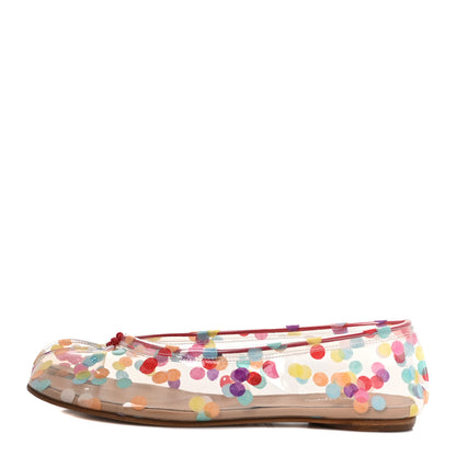 Maison Margiela PVC Confetti Printed Tabi Ballerina Flats 40 Multicolor 1 of 9