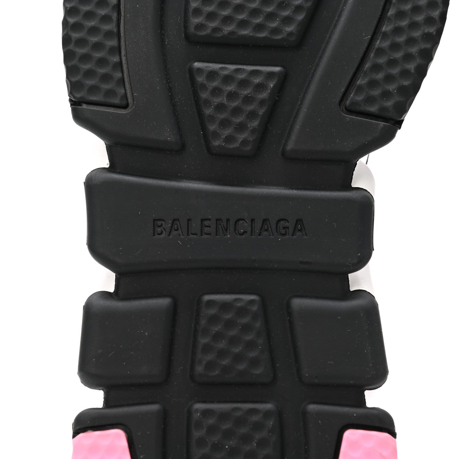 Balenciaga Neoprene Knit Multicolor Sole Womens Speed Sneakers 39 Black White Pink 6 of 8