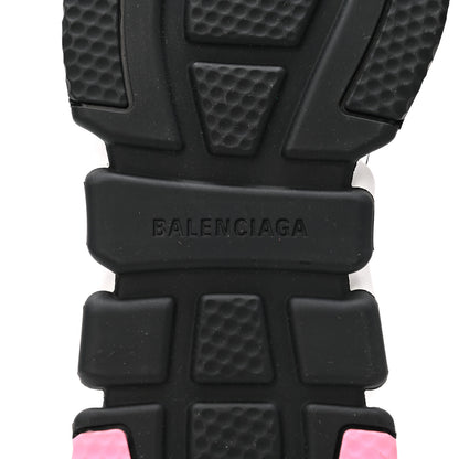 Balenciaga Neoprene Knit Multicolor Sole Womens Speed Sneakers 39 Black White Pink 6 of 8