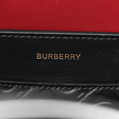 Burberry Calfskin Embossed Monogram Small Belt Bag Black 6 of 10
