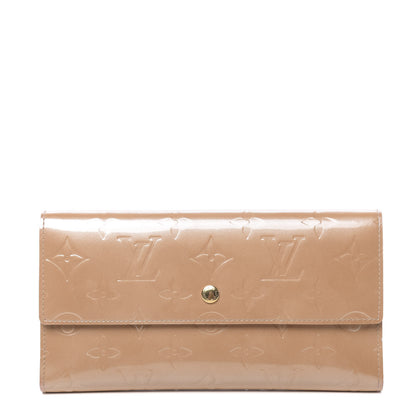 Louis Vuitton Vernis Porte Tresor International Wallet Noisette 1 of 7