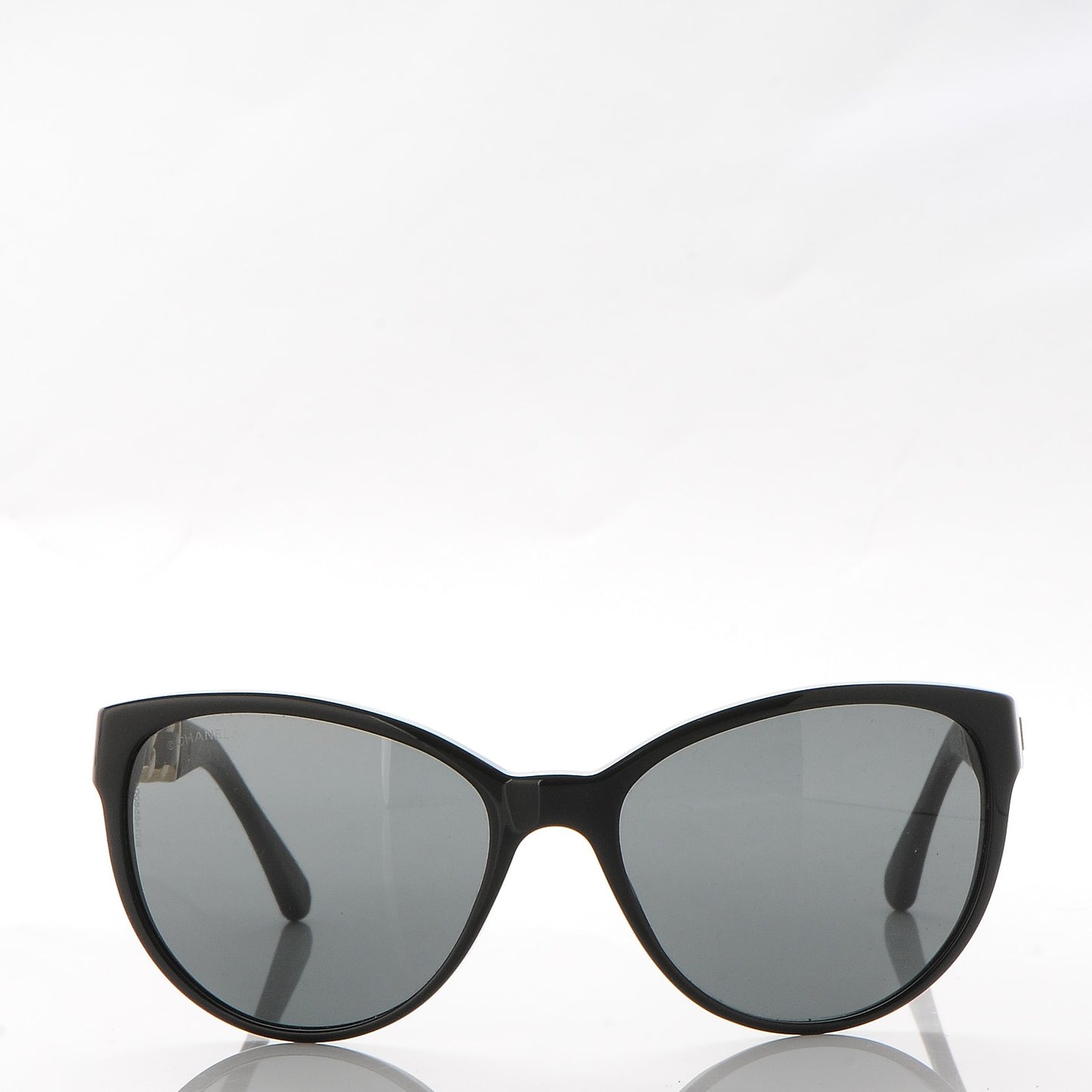 CC Chain Sunglasses 5215Q Black