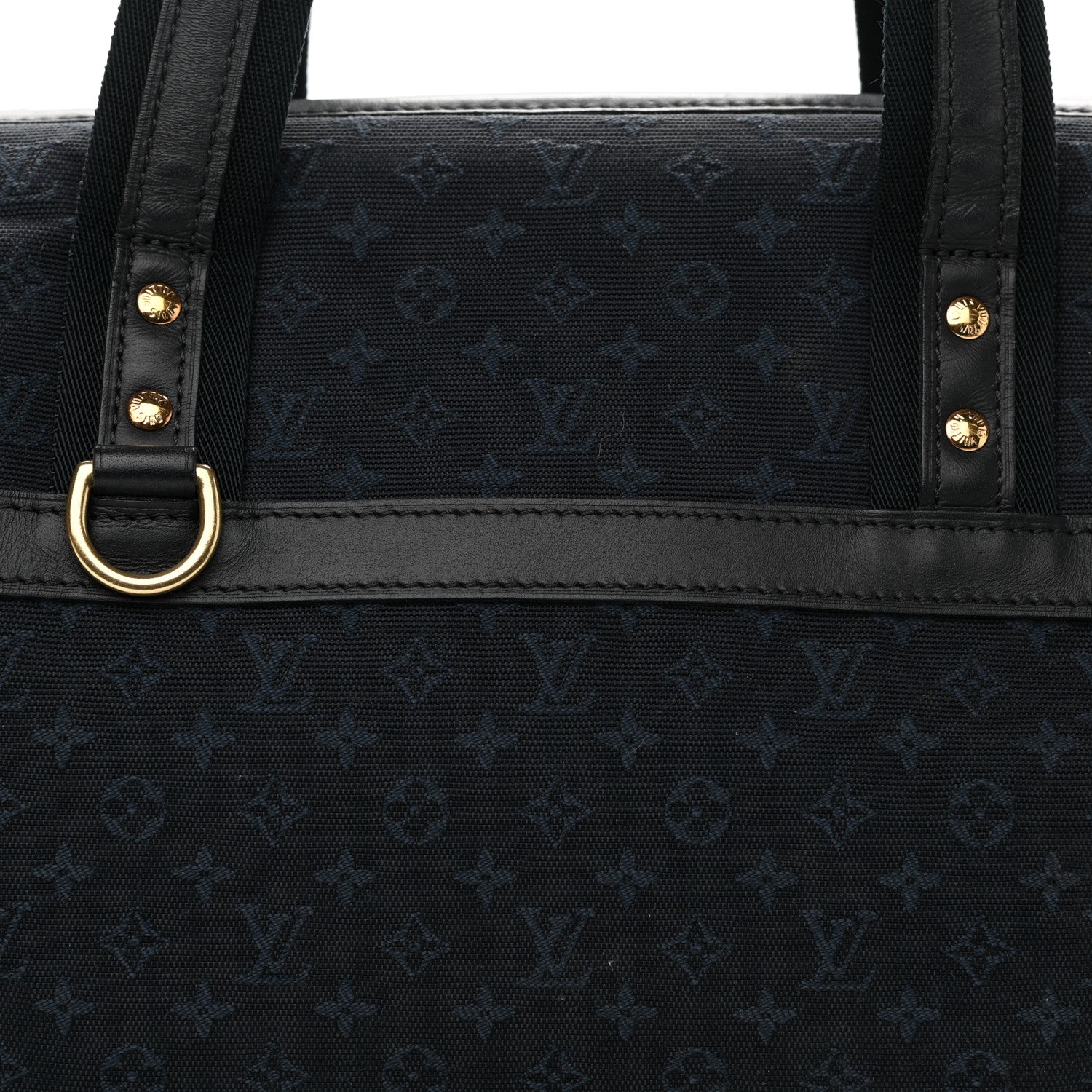Louis Vuitton Mini Monogram Josephine GM Navy 14 of 22
