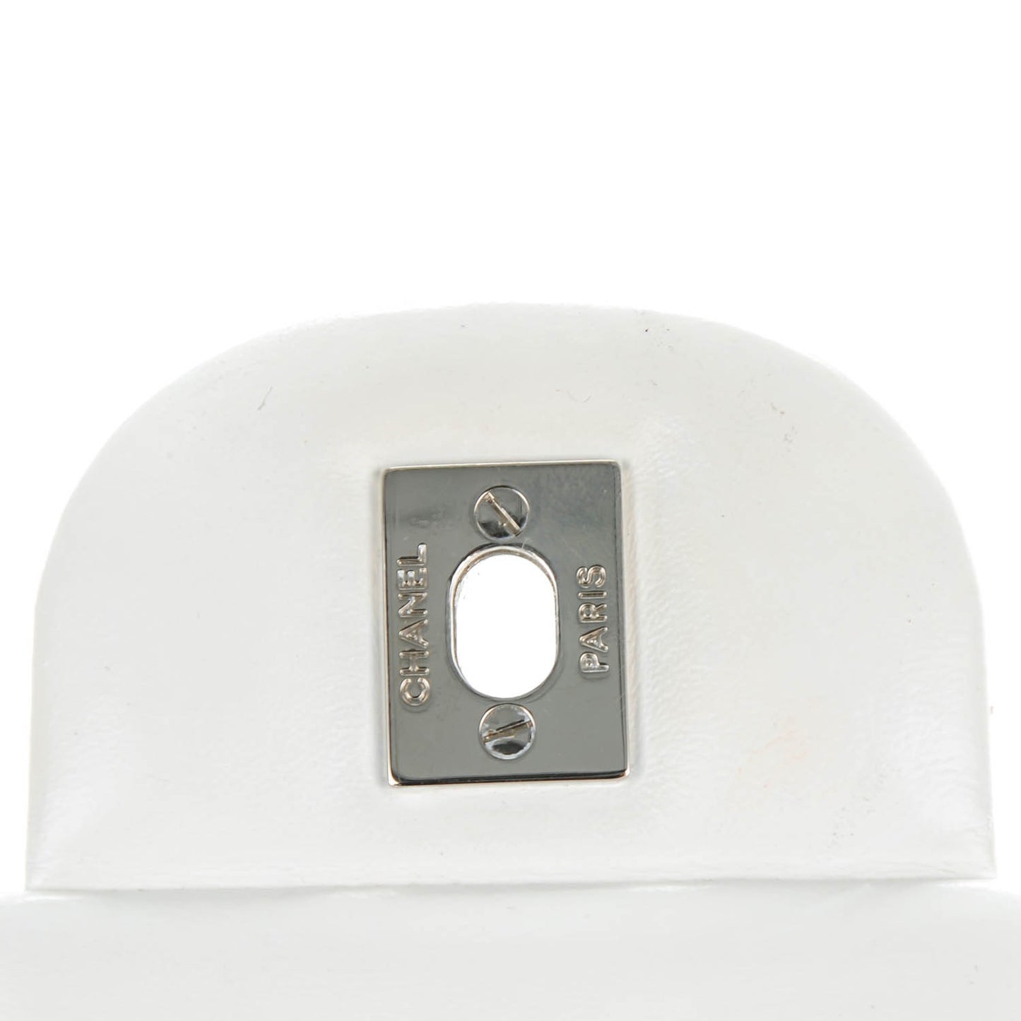 Lambskin Perforated Jumbo Single Flap White
