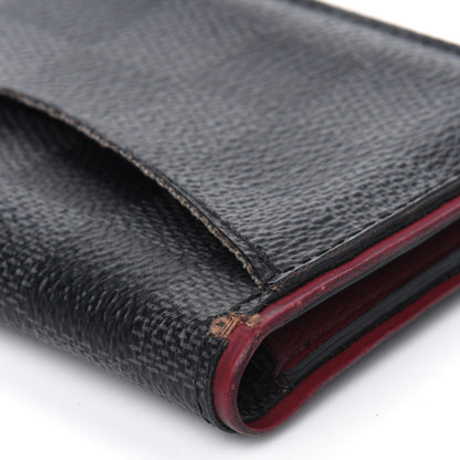 Louis Vuitton Damier Graphite Pocket Organizer Bordeaux 4 of 5