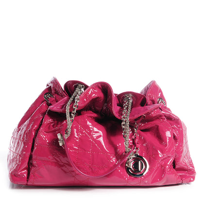Christian Dior Patent Cannage Medium Le Trente Tote Framboise 1 of 8