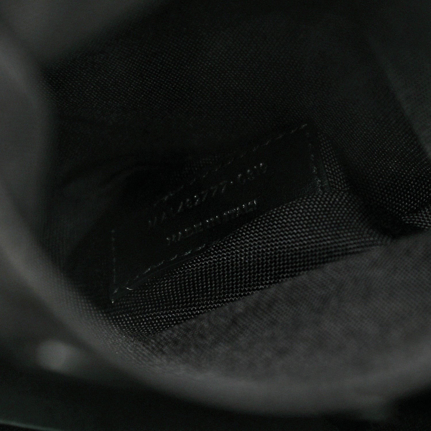 Saint Laurent Calfskin Rivington Race Pouch Black 6 of 10