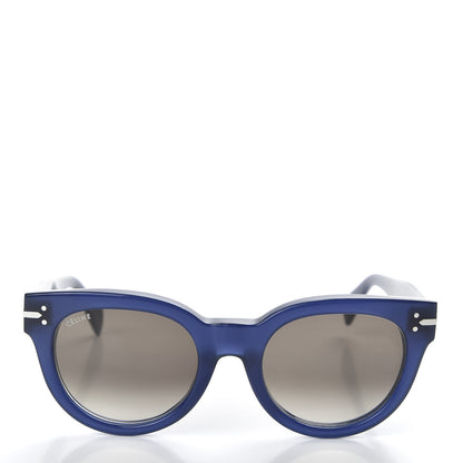 Celine Acetate Sunglasses CL 41038/S Blue 2 of 8