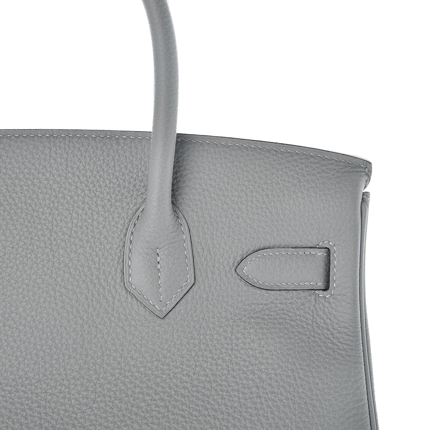 Hermes Togo Birkin 30 Bleu Glacier 16 of 38