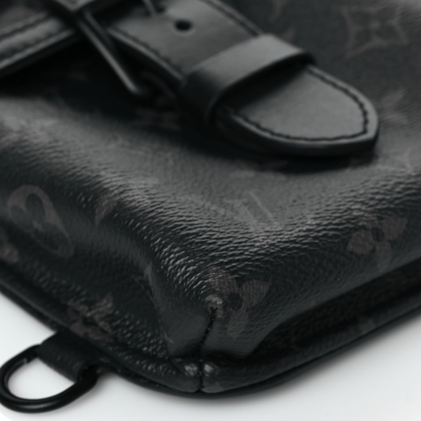 Monogram Eclipse Saumur Slingbag Black