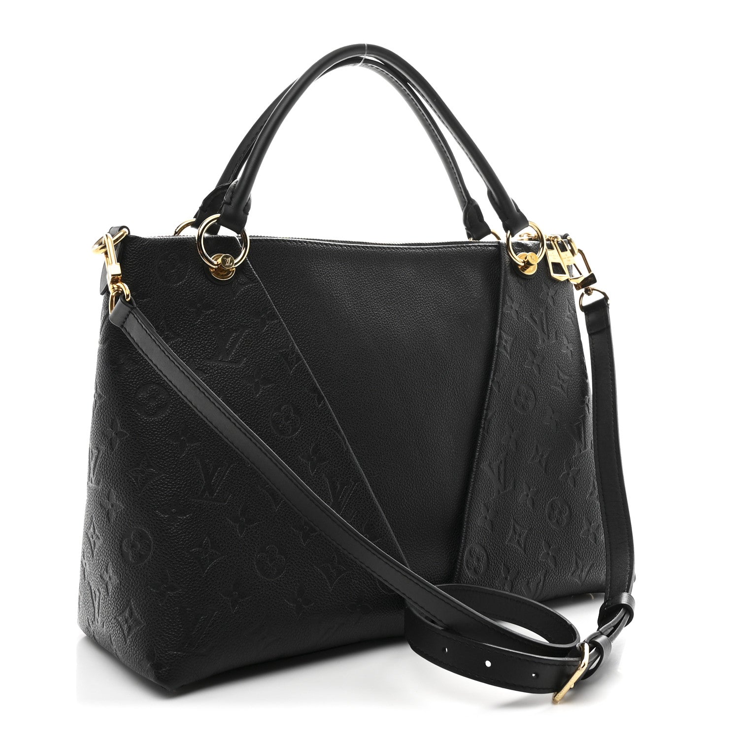 Louis Vuitton Empreinte V Tote MM Black 3 of 9