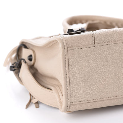 Balenciaga Chevre Classic Hardware Metallic Edge S City Beige Tapioca 6 of 10