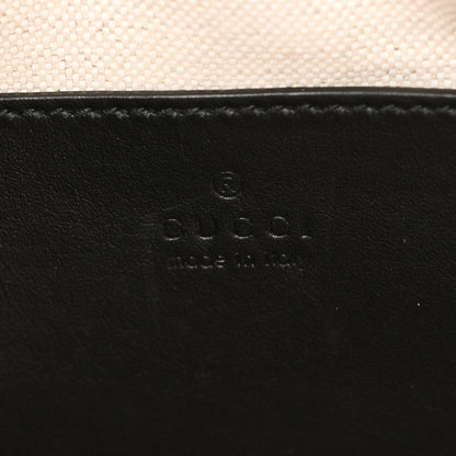 Gucci Calfskin GG Matelasse Shoulder Bag Black Natural 6 of 10