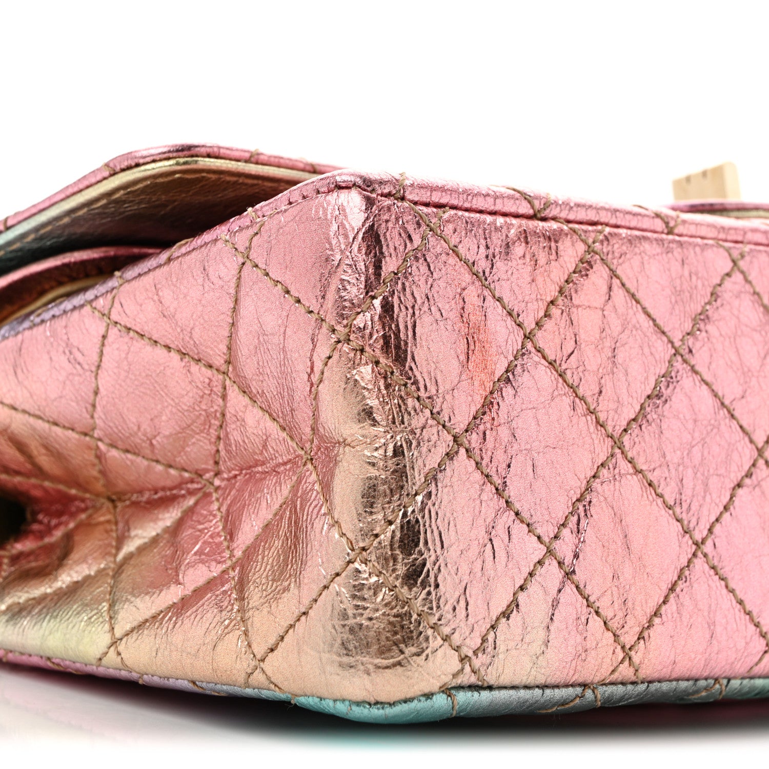 Chanel Metallic Goatskin Quilted 2.55 Reissue 225 Flap Multicolor