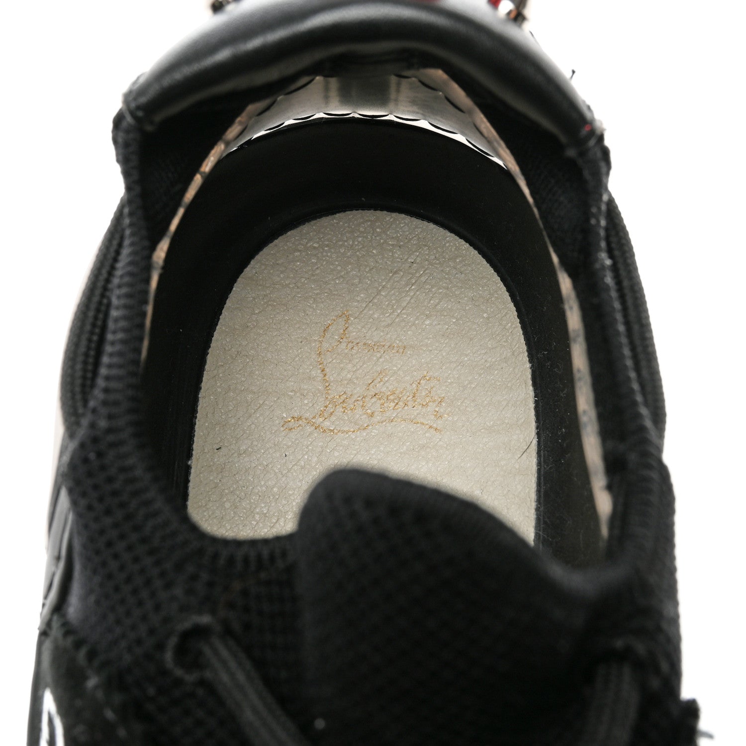Christian Louboutin Suede Arpoador Donna Sneakers 38 Black 5 of 10